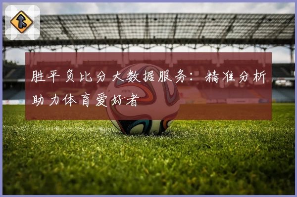 胜平负比分大数据服务:精准分析助力体育爱好者