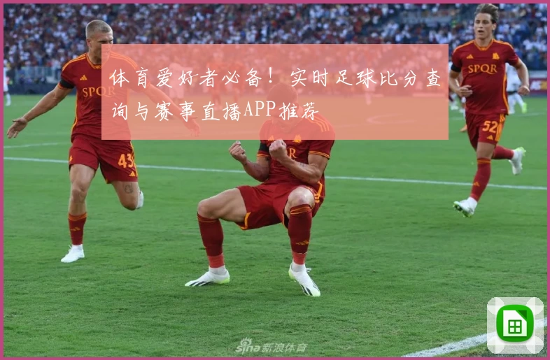 体育爱好者必备！实时足球比分查询与赛事直播APP推荐