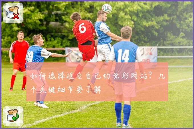 如何选择适合自己的竞彩网站？几个关键细节要了解